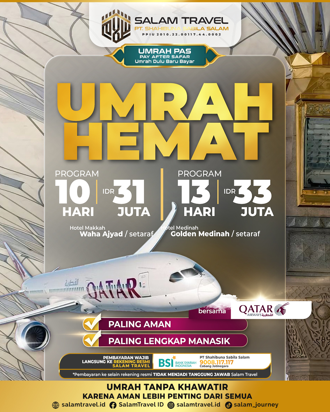UMROH DULU BAYAR SETELAH PULANG